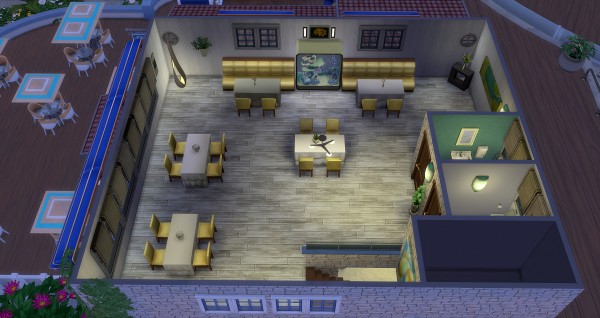  Studio Sims Creation: Le Lagon house