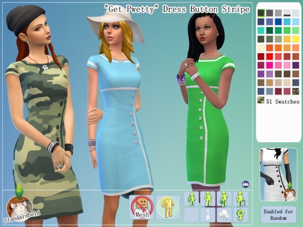  Simsworkshop: Get Pwetty Clothing Pack