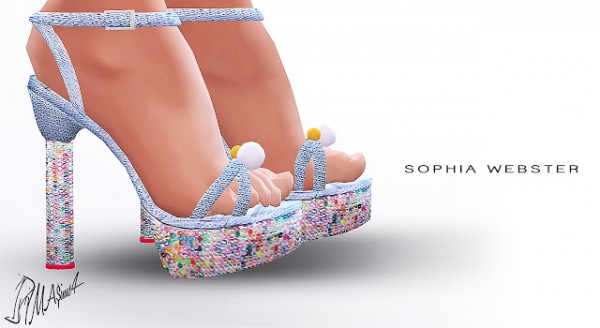  MA$ims 3: Sophia Webster Strass Sandals