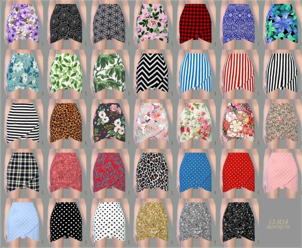  SIMS4 Marigold: Tulip Skirt Pattern version