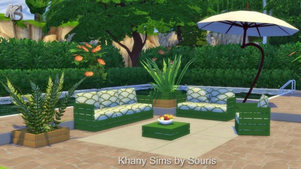  Khany Sims: In the garden set by Souris