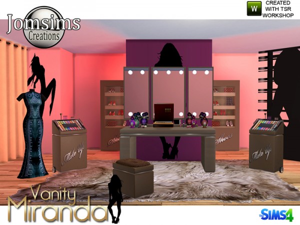  The Sims Resource: Miranda Vanity Beauty by jomsims