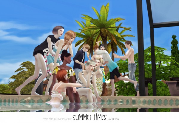  Flower Chamber: Summer times poses