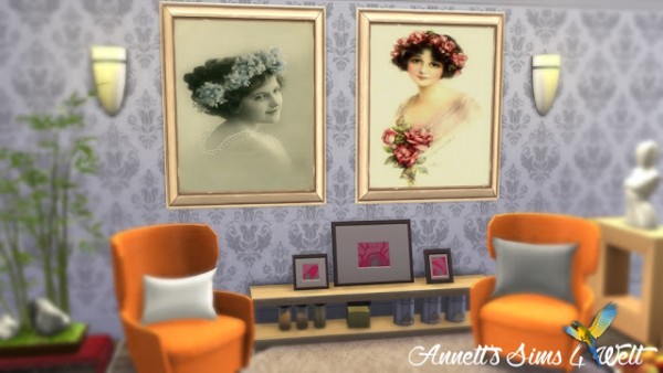  Annett`s Sims 4 Welt: Paintings Women Portrait