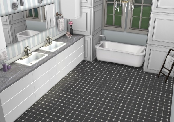  Enure Sims: Glamour Floor Tiles