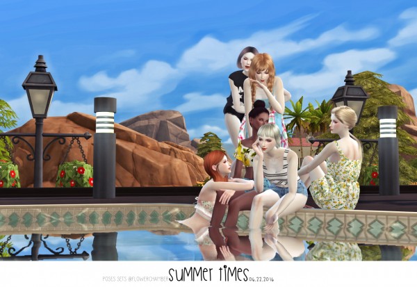  Flower Chamber: Summer times poses