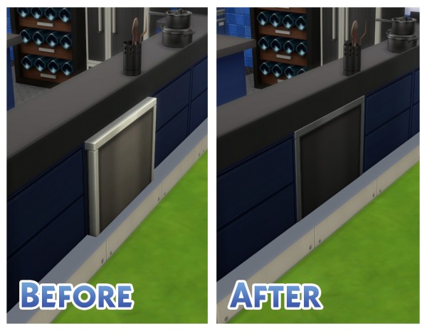  Mod The Sims: Dine Out Dishwasher by Menaceman44