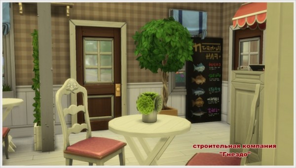  Sims 3 by Mulena: Brasserie Grandma Uli