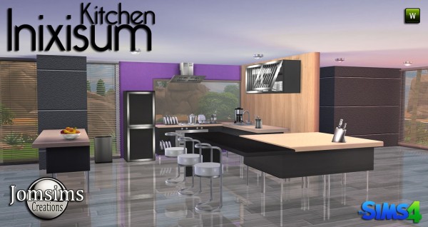  Jom Sims Creations: INIXISUM kitchen