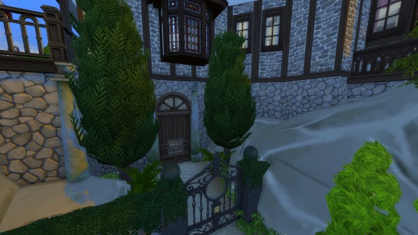  Mod The Sims: Hall Of Flames   Estate with a story (NO CC) by iraht