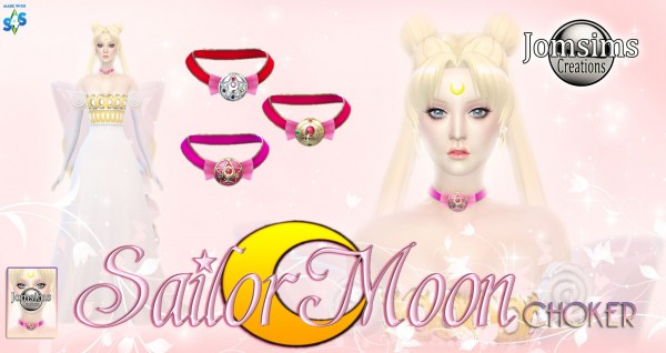  Jom Sims Creations: Sailor moon Choker
