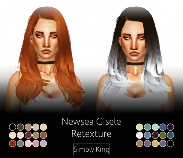  Simply King: Newsea`s Gisele hair retextured