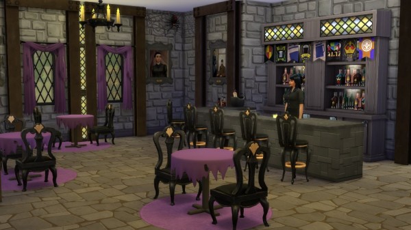  Ihelen Sims: Bar with ghosts by fatalist