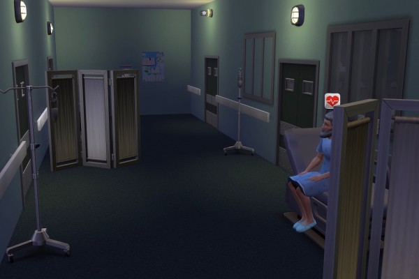  Mod The Sims: Goth Memorial Hospital by alexpilgrim