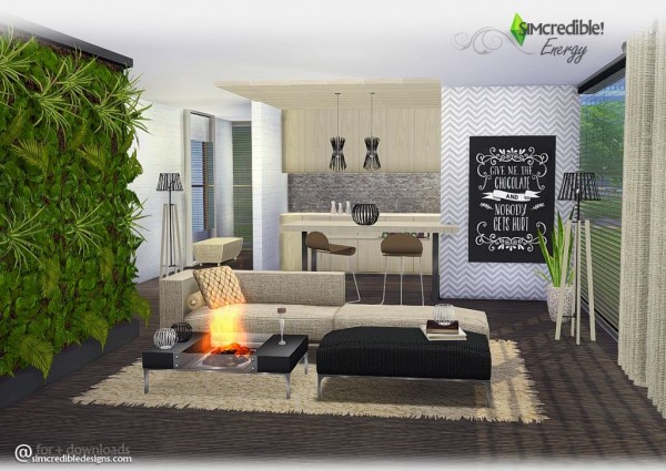  SIMcredible Designs: Energy livingroom
