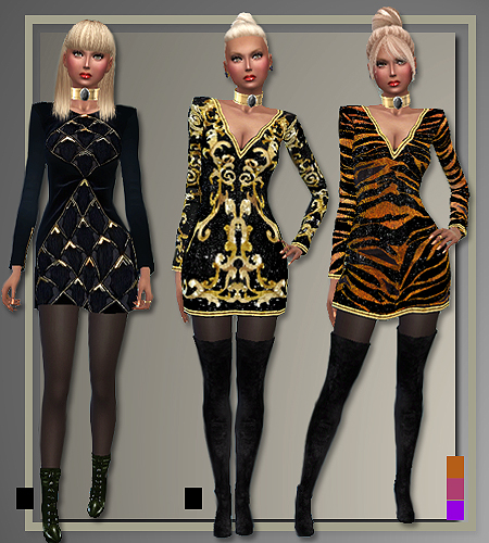 All About Style: Balmain outfits • Sims 4 Downloads