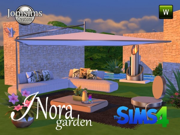  Jom Sims Creations: Inora Garden