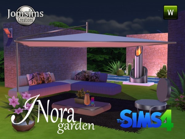  Jom Sims Creations: Inora Garden