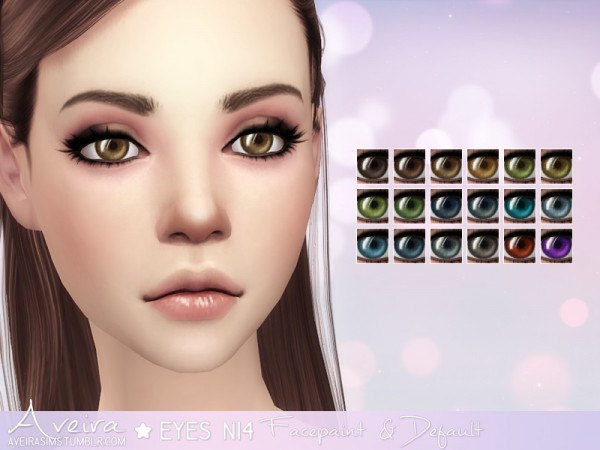  Aveira Sims 4: Eyes N14