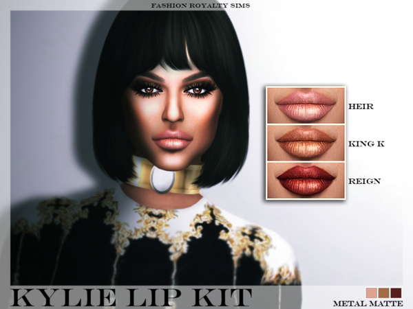  The Sims Resource: Metal Matte by Kyle Lip