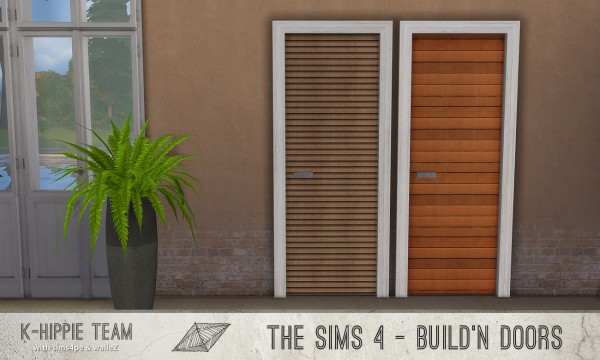  Simsworkshop: True Wood 2 doors