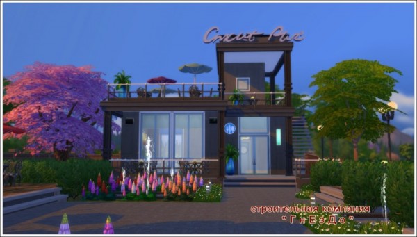  Sims 3 by Mulena: Zolla restaurant