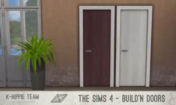  Simsworkshop: True Wood 2 doors