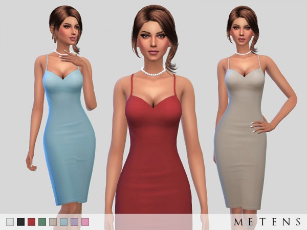  The Sims Resource: Mayfair Dress by Metens