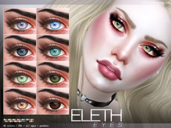  The Sims Resource: Eleth Eyes N95 by Pralinesims