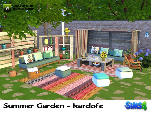  The Sims Resource: Summer Garden by Kardofe