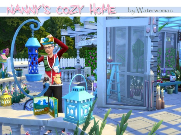  Akisima Sims Blog: Nanny`s Cozy home