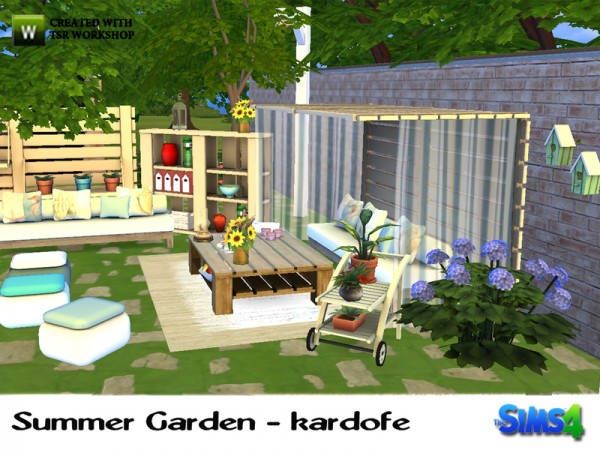  The Sims Resource: Summer Garden by Kardofe