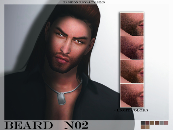  The Sims Resource: FRS Beard N02 by FashionRoyaltySims
