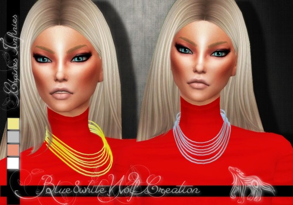  Simsworkshop: Chaînes Infinies necklace by Blue8white