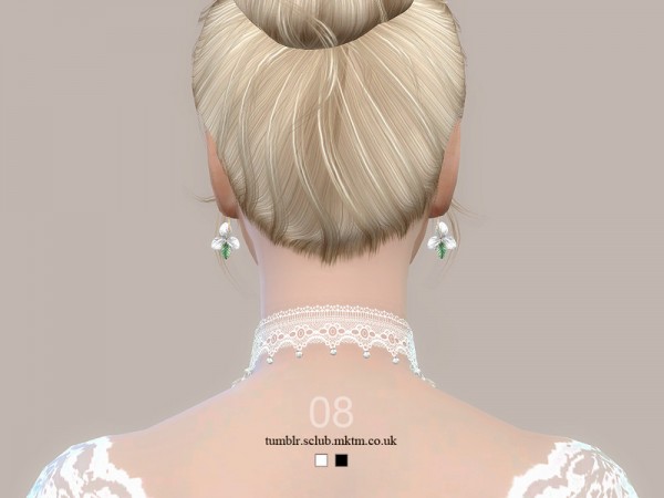  The Sims Resource: Lace collar 08 by S Club