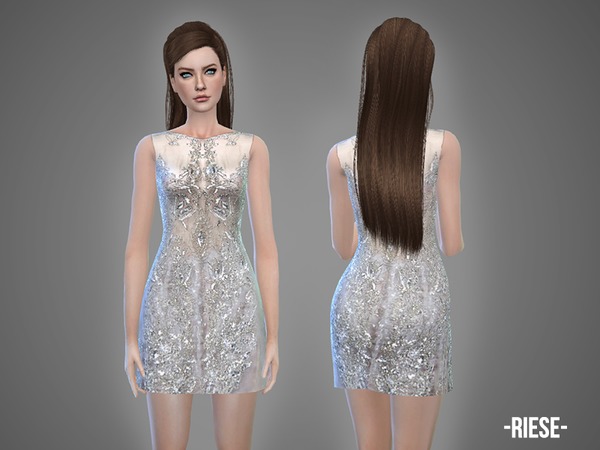  The Sims Resource: Riese   dress by April