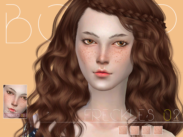  The Sims Resource: Bobur freckles 02