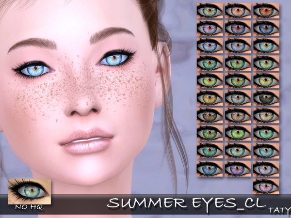  Simsworkshop: Summer Eyes by Taty