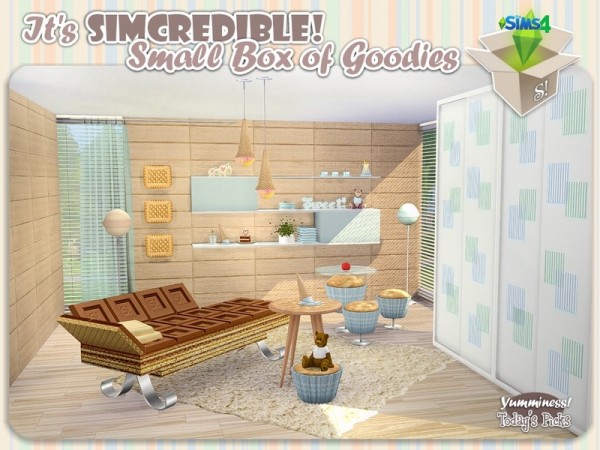  The Sims Resource: Yumminess box of goodies + full set by SIMcredible