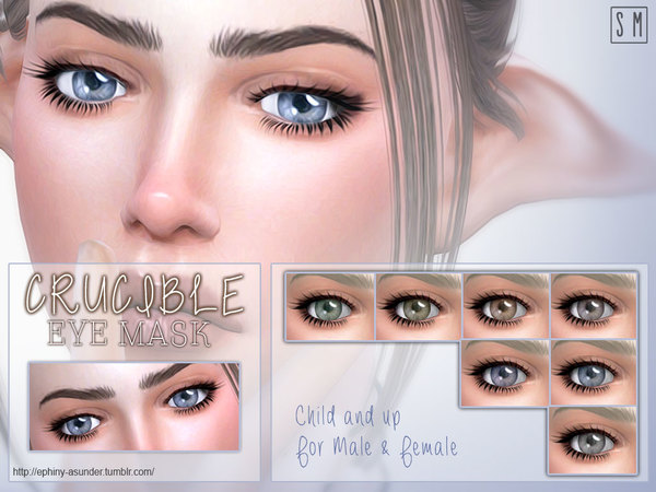  The Sims Resource: Crucible    Eye Mask by Screaming Mustard