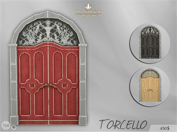  The Sims Resource: Madlen Torcello Door by MJ95