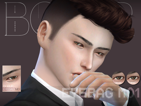  The Sims Resource: Bobur Eyebag M01