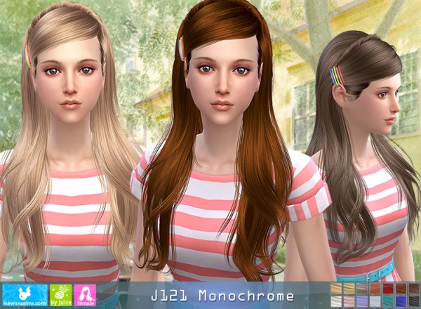  NewSea: J121 Monochrome hair