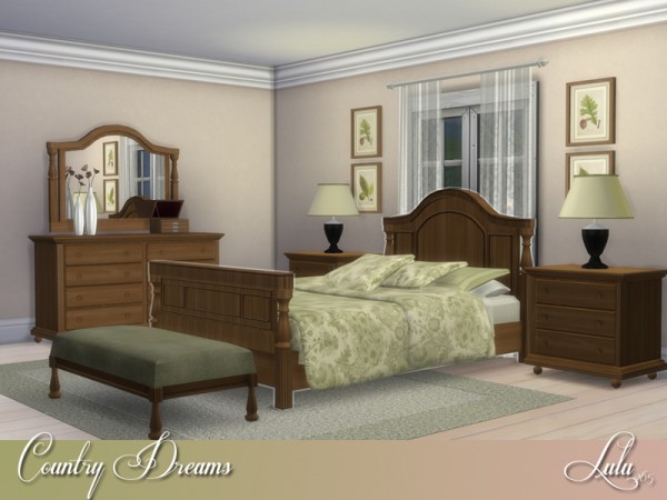  The Sims Resource: Country Dreams Bedroom by Lulu265
