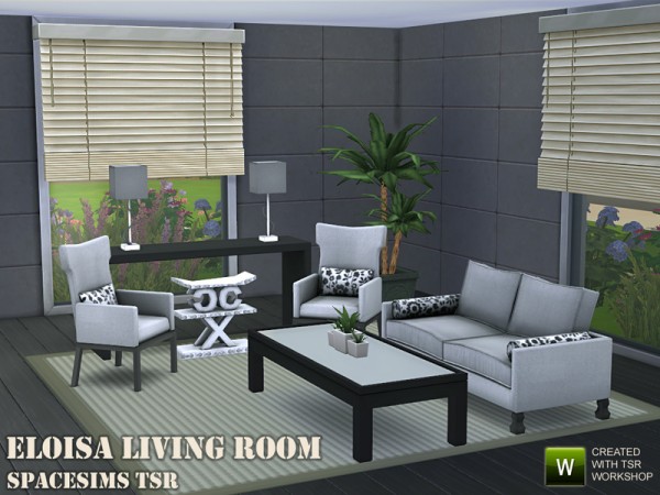  The Sims Resource: Eloisa livingroom by spacesims