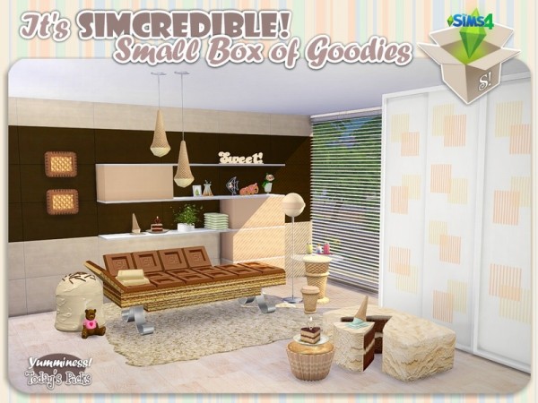  The Sims Resource: Yumminess box of goodies + full set by SIMcredible