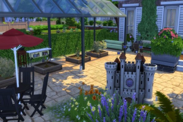  Blackys Sims 4 Zoo: Garden Residence by ChiLLi
