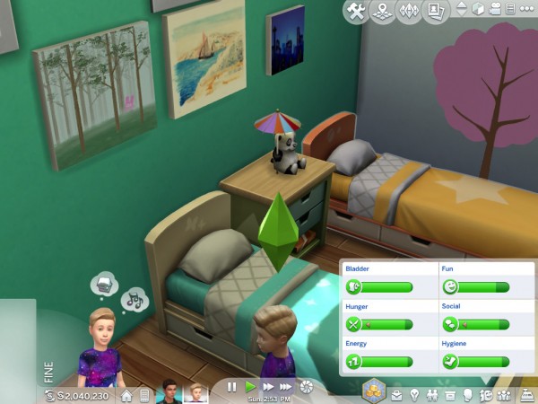  Mod The Sims: Happy Buffs Changed To Fine by Shimrod101