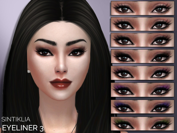  The Sims Resource: Sintiklia   Eyeliner 3