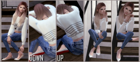  Simsworkshop: Stair Pose Set 1 by ConceptDesign97